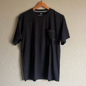 Free Fly Men’s Performance Pocket T-Shirt Black Medium